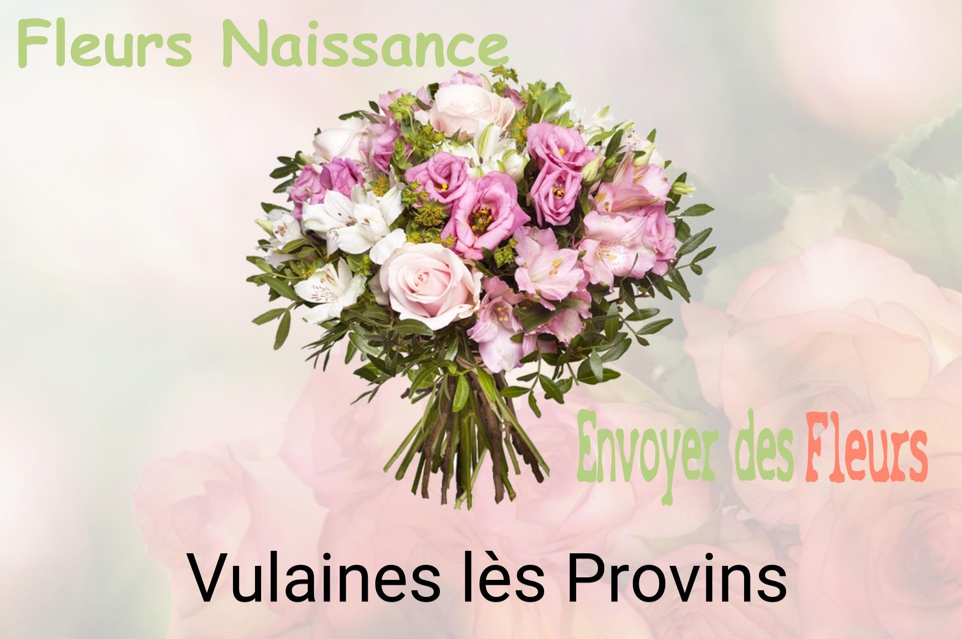 Bouquet de fleurs de naissance livré à Vulaines-lès-Provins